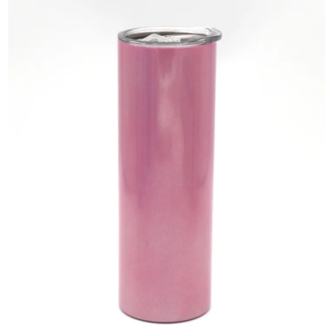 20/30oz Skinny Stainless Steel Color Changing Thermos Bottle Insulated Flasks Vacuum Mug Straight Tumbler