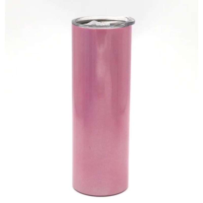 20/30oz Skinny Stainless Steel Color Changing Thermos Bottle Insulated Flasks Vacuum Mug Straight Tumbler