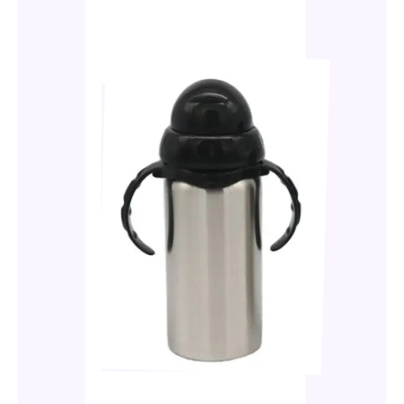 8oz Baby Warmer Bottle Stainless Steel Thermos Baby Feeding Water Bottle With Straw