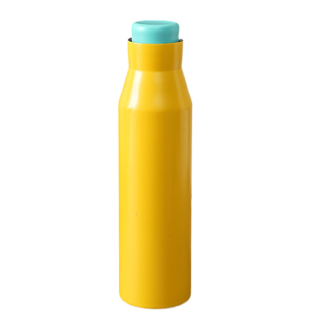 Wholesale 650ml Thermal Stainless Steel Vacuum Flask Insulated Termos Sport Water Bottle For Bicycle