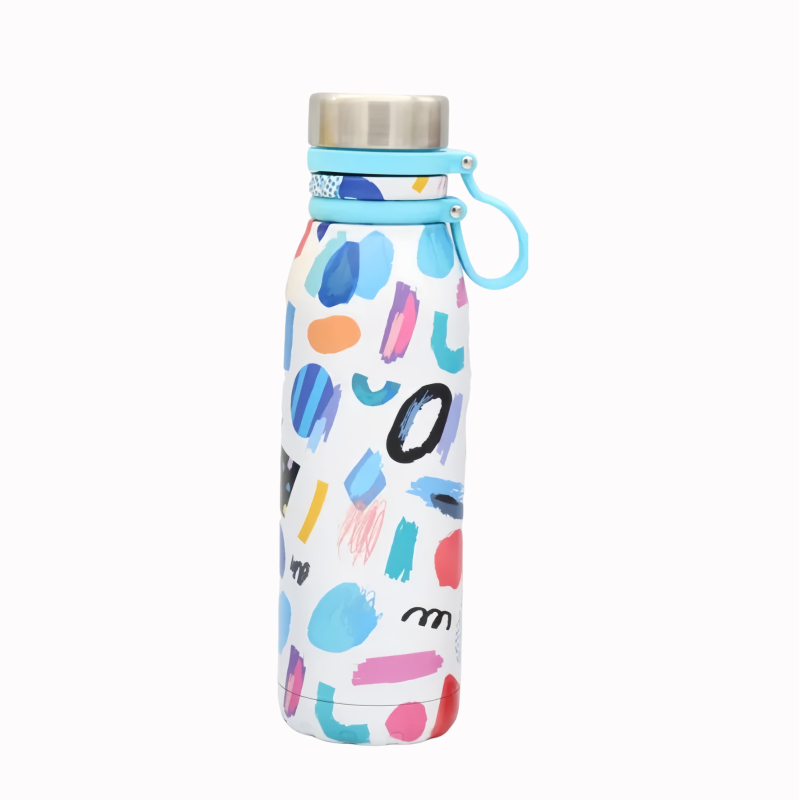 500ml Gas Transfer Design Stainless Steel Double Wall Vacuum Flask Insulated Stainless Steel Thermos Water Bottle