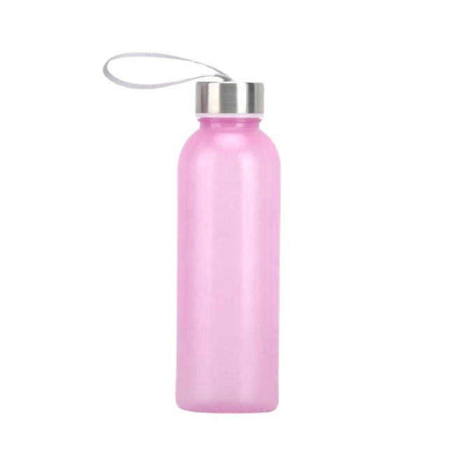 BPA Free Material Sport Plastic Single Wall Bottle With Custom Logo Plastic Flask Water Bottle