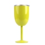 Newest Insulated Tumbler Cup With Lid Stainless Steel Wine Goblet 10oz Insulated Wine Glasses With Lid