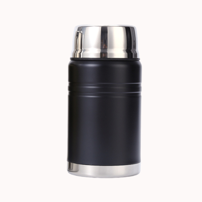 350/500/750ml Eco-friendly Stainless Steel Baby Thermos Lunch Box For Hot Food Insulated Vacuum Food Jar