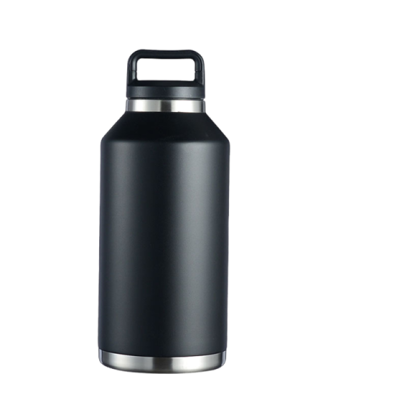 Custom large capacity stainless steel portable camping kettle