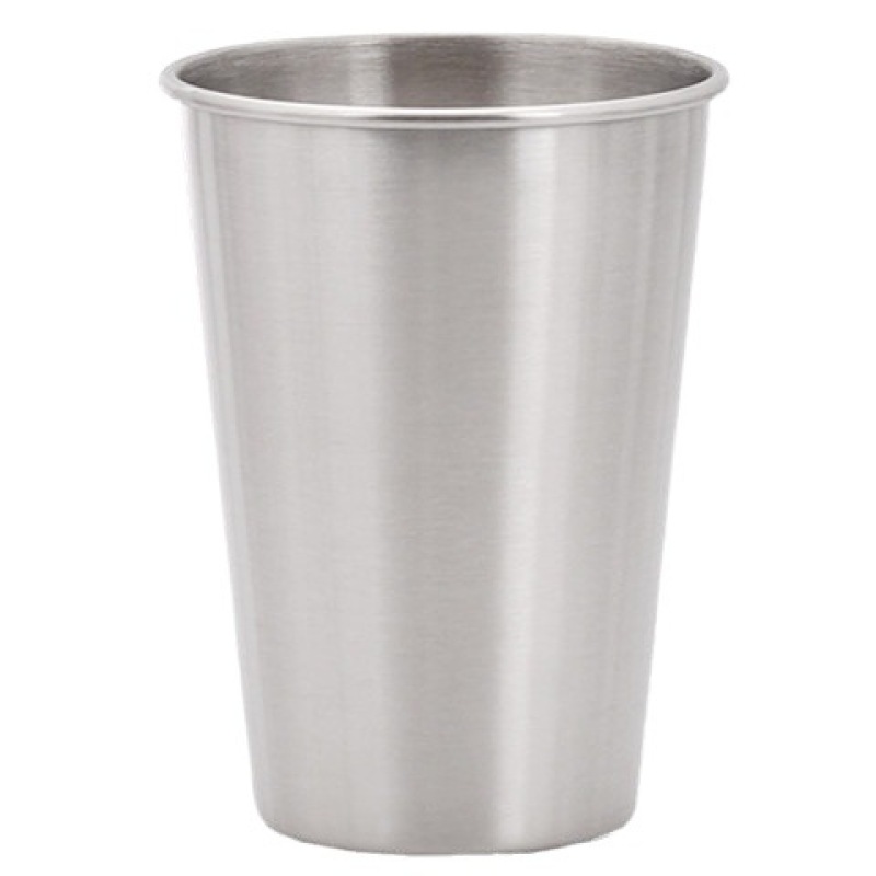 Wholesale 400ml Single Wall Stainless Steel Beer Mug Custom Logo and Color