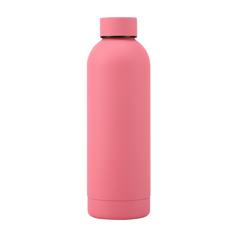 New Fashion Design Double Wall Stainless Steel Vacuum Sports Water Bottle Insulated Flask With Lid