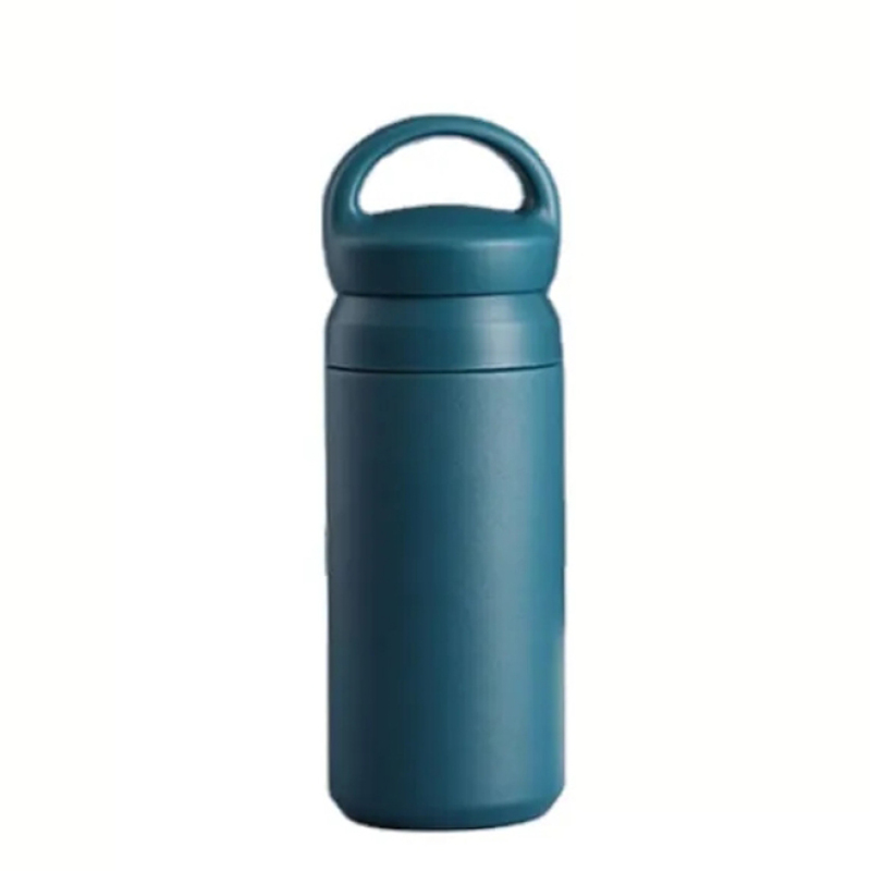 Promotion Gift Japanese Style Termos Water Bottle Stainless Steel Vacuum Cup Thermal Coffee Mug With Handle Lid