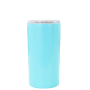 12oz Stainless Steel Tumbler Cups Sublimation Blank Double Wall Straight Skinny Tumblers With Lids and Straw
