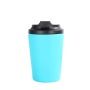 High Quality 350ml Stainless Steel Double Wall Insulated Coffee Mug  Water Cup With Black Color Lid