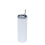 Wholesale 20oz Skinny Hot/Cold Thermo Sublimation Tumblers With Extra Lid And Straw