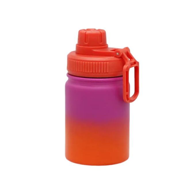 2024 Hot Sale BPA Free Kids 260ml Thermos Flask Outdoor Stainless Steel Vacuum Insulated Water Bottle with Spout Lid