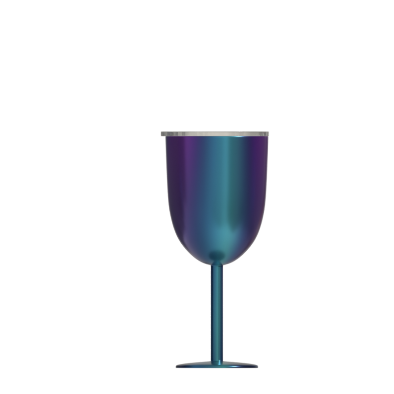 10oz Stainless Steel Red Wine Glasses With Lid Double Wall Insulated Wine Tumbler Unbreakable Goblets Wine Glasses