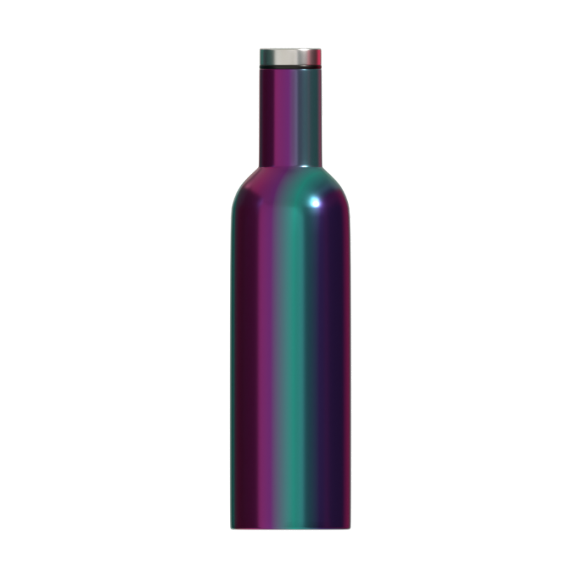 Thermos Set 500ml Double Wall Stainless Steel Vacuum Thermos With Two Cup Insulated Water Bottle