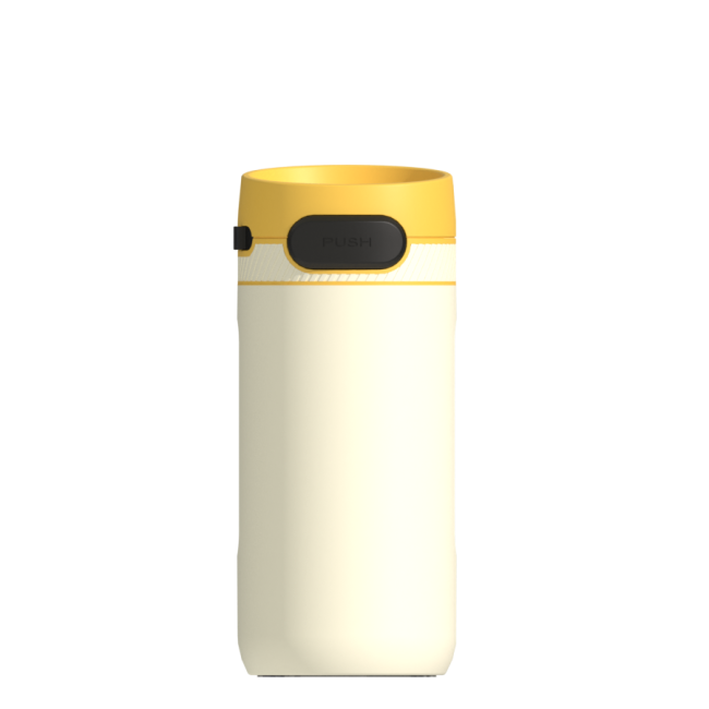 Hongtai Drinkware Portable Coffee Mugs with Lockable and Detachable Easy Clean Press Lid Leak-proof Water Cup Vacuum Flask Vacuum Flask