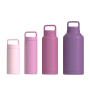 Double Wall Vacuum Thermo Flask 18 36 64 oz Stainless Steel Gas transfer Outdoor Sports Water Bottle