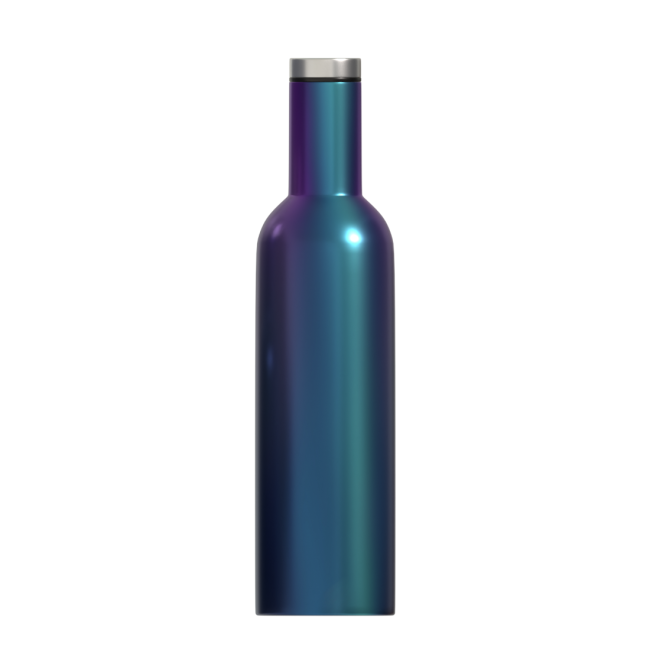 Wholesale 304 Stainless Steel Insulated Beer Bottle Double Wall Insulated Wine Glass Gift Set