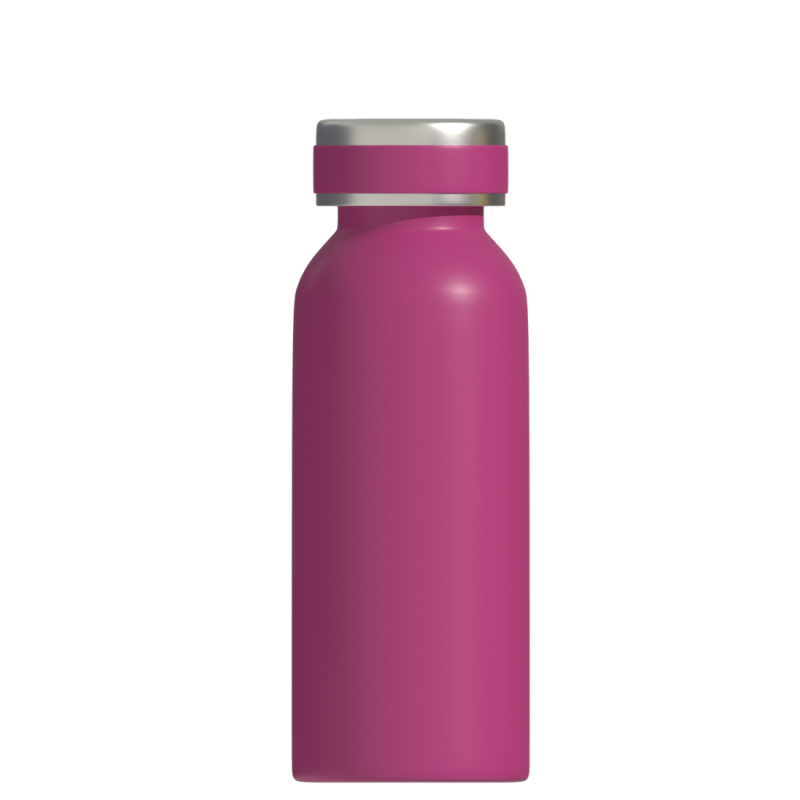 زجاجة مياه معزولة بتفريغ الهواء مزدوجة الجدار سعة 350 مل عالية الجودة من المصنع، زجاجة حليب من الفولاذ المقاوم للصدأ