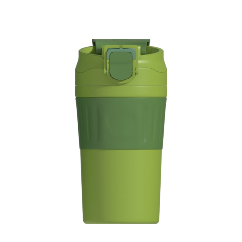 High Quality Stainless Steel Coffee Mugs 450ml Vacuum Insulated Drinking Cups with Food Grade Straw