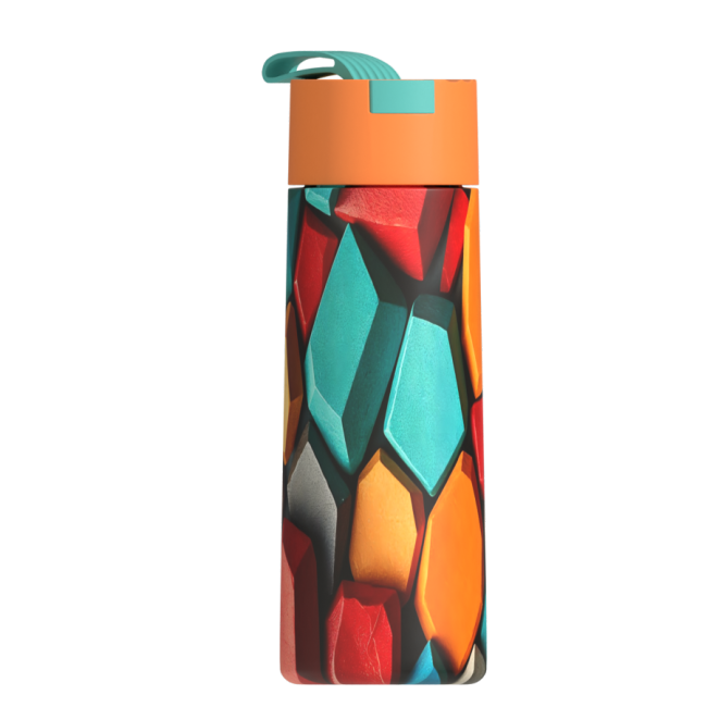Creative Fashion Thermos Cup New Arrival Custom Logo Stainless High Temperature Steel Resistance Vacuum Double Walled Glass Tea