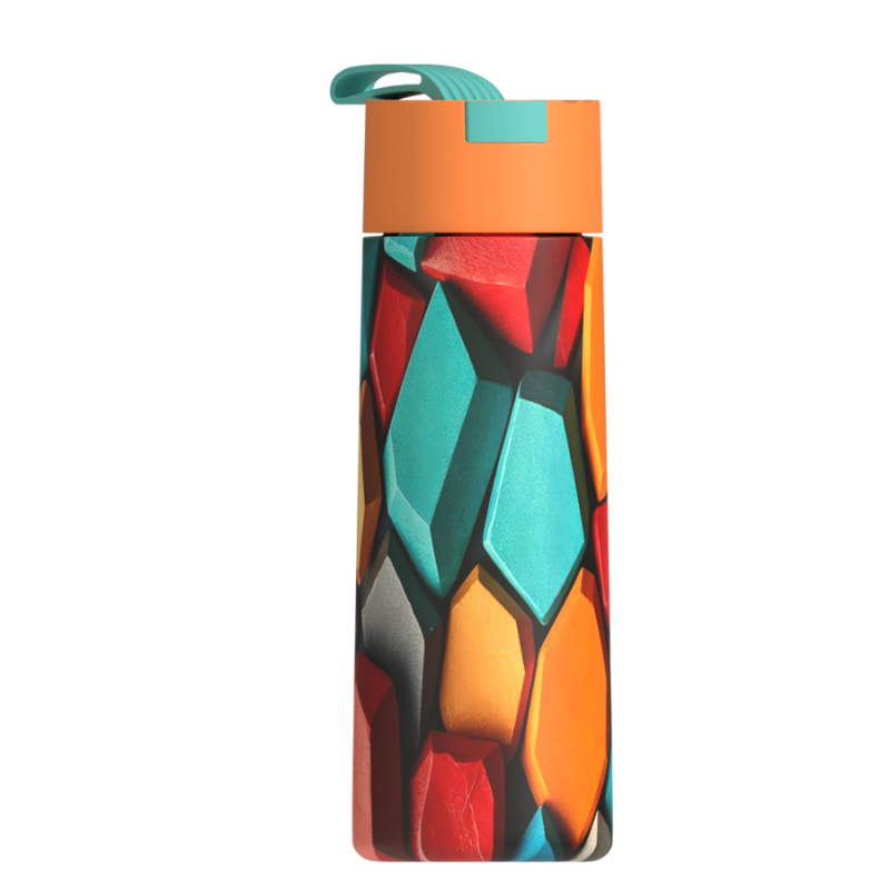 Creative Fashion Thermos Cup New Arrival Custom Logo Stainless High Temperature Steel Resistance Vacuum Double Walled Glass Tea