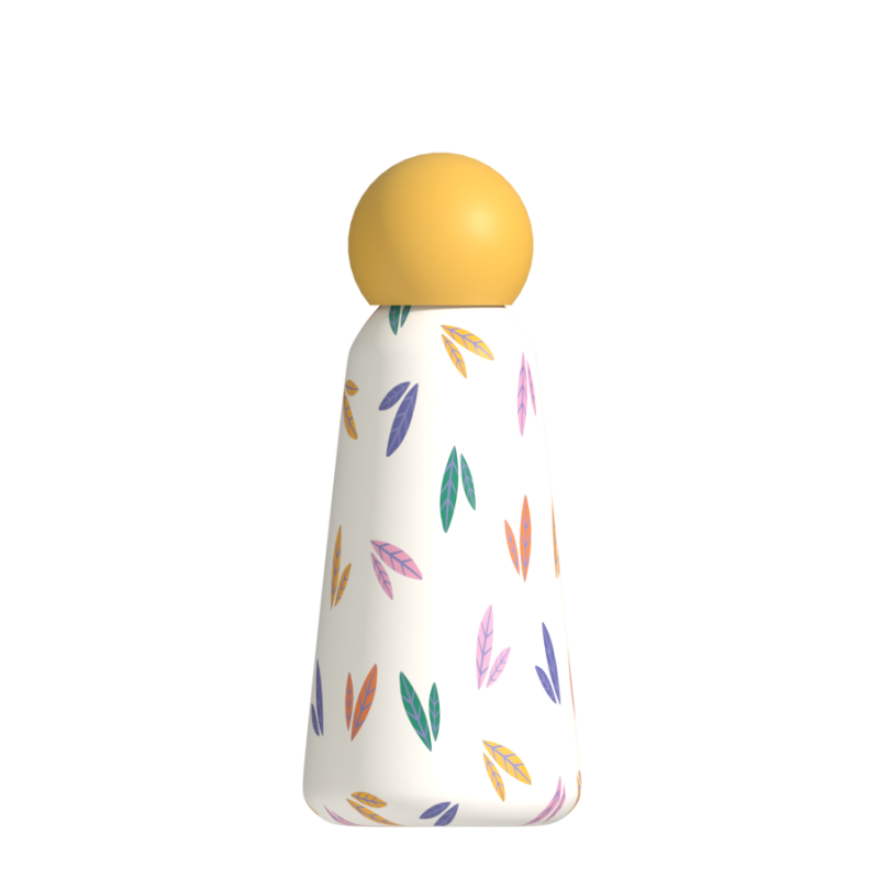 Hongtai Drinkware Stainless Steel 350ML Water Bottle Round PP Lid BPA Egg Cap Double Wall Vacuum Insulated