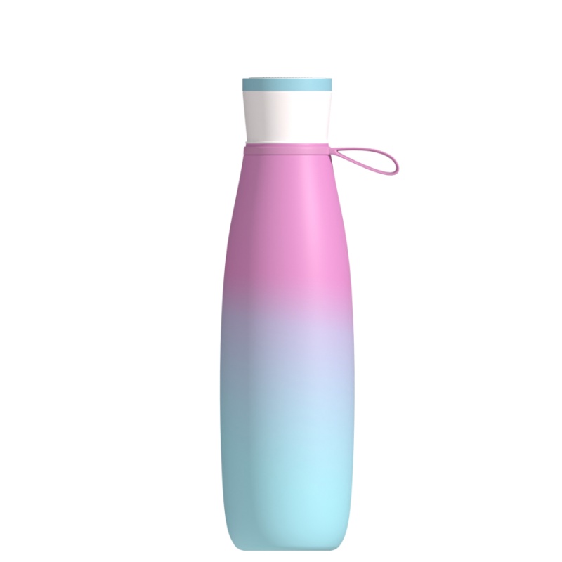 Hongtai Drinkware Bluetooth Water Bottle Vacuum Flask with Music Speaker Chargable Lid with Strap Party Bottle