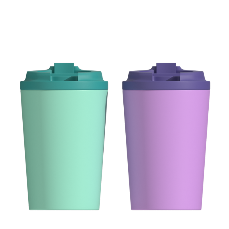 Wholesale 12oz Tumbler Double Wall Stainless Steel Cup Insulated Thermal Coffee Mug with Screw Lid