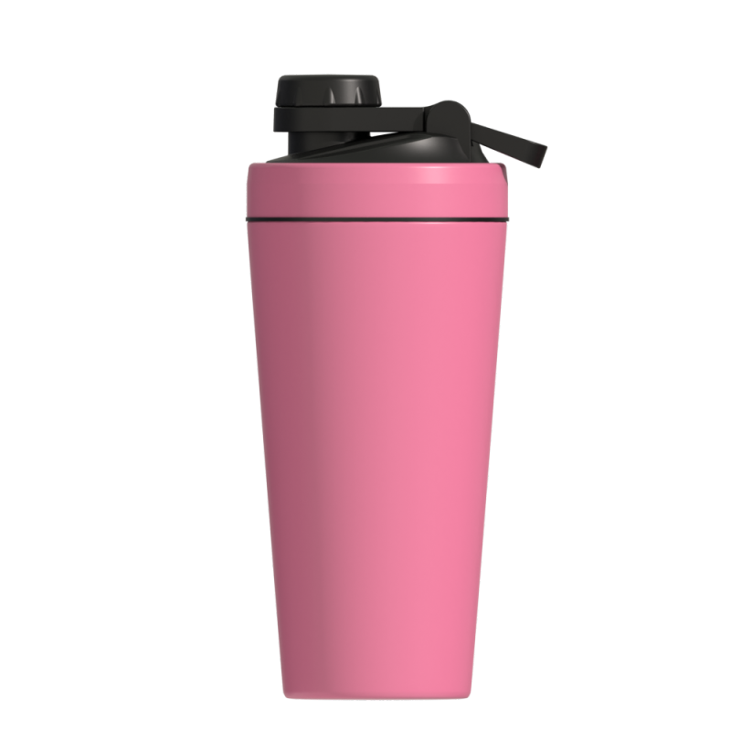750ml BPA Free Stainless Steel Custom Logo Gym Sport Metal Protein Shaker Bottle with Mixing Ball