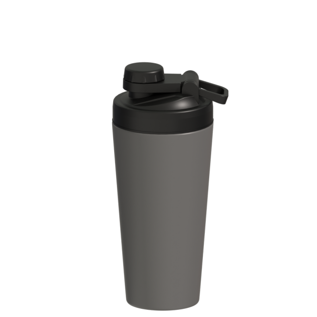 HongTai Drinkware Gym Shaker with Detachable Grid Protein Powder Dishwasher Safe Recycled Stainless Steel 304