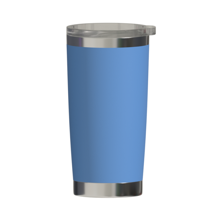 Wholesale High Quality 20oz Auto Mug  Custom Stainless Steel Double Wall Vacuum Insulated Tumbler With Clear Lid