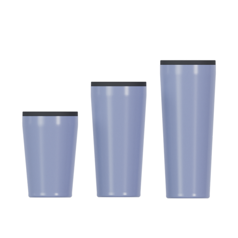 Hongtai Drinkware New Classic Coffee Thermo Mugs Leak-proof Water Cup Vacuum Flask with Straw Lid and Flip Lid and 3 Capacity Options