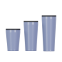 Hongtai Drinkware New Classic Coffee Thermo Mugs Leak-proof Water Cup Vacuum Flask with Straw Lid and Flip Lid and 3 Capacity Options