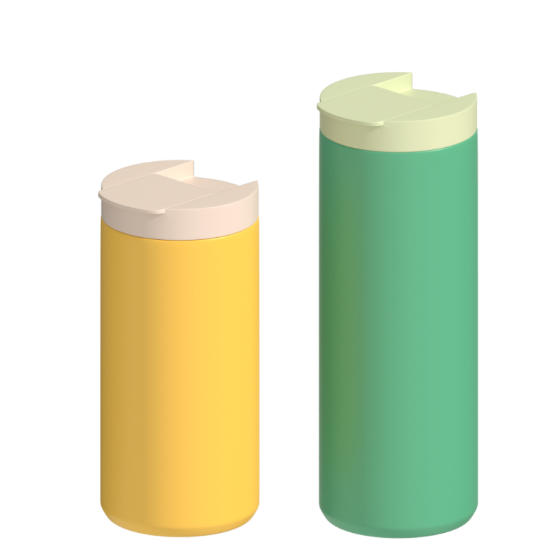 304 stainless steel insulated coffee cup 500ml non-overflow tea with cover coffee thermos travel cup