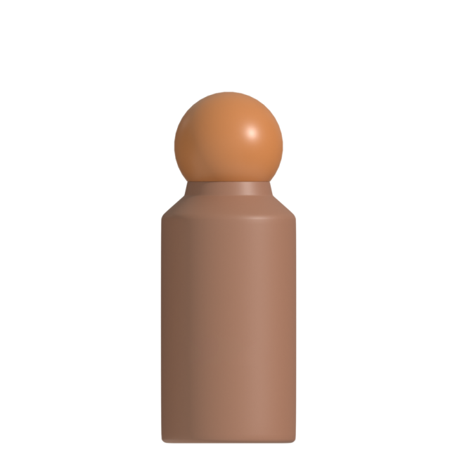 Hongtai Drinkware Stainless Steel 350ML Water Bottle Round PP Lid BPA Egg Cap Double Wall Vacuum Insulated