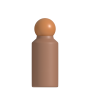Hongtai Drinkware Stainless Steel 350ML Water Bottle Round PP Lid BPA Egg Cap Double Wall Vacuum Insulated