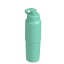 Hongtai Drinkware 40OZ Mortar Shape Wide Mouth Water Bottle Vacuum Flask with Carry Handle