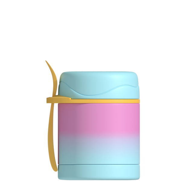 300ml 18/8 Stainless Steel Thermal Eco-friendly Double Wall Lunch Box for Kids