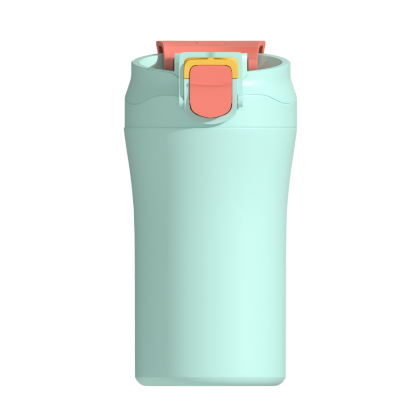 Water Bottles Wholesale 12oz Custom Printed Stainless Steel Vacuum Insulated Coffee Mug Warmer with Dual Drinking Lid