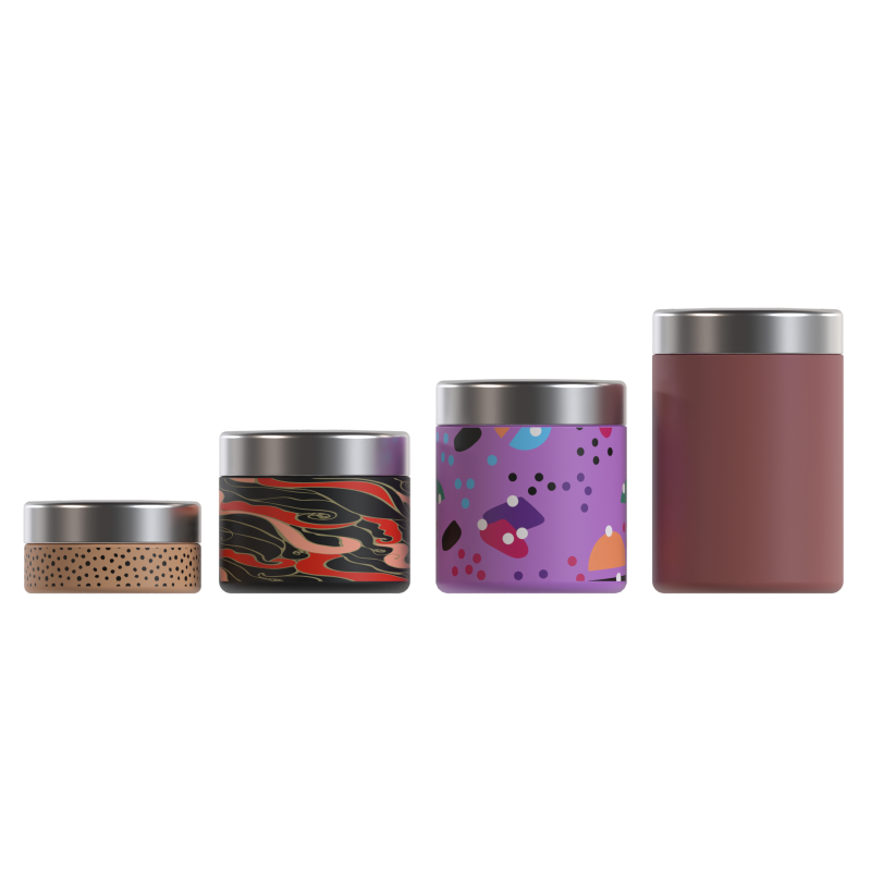 Hongtai Drinkware Food Container Lunch Box 500ml Food Jar SS 304 Double Wall Vacuum 18/8 Steel