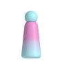 Hongtai Drinkware Stainless Steel 350ML Water Bottle Round PP Lid BPA Egg Cap Double Wall Vacuum Insulated