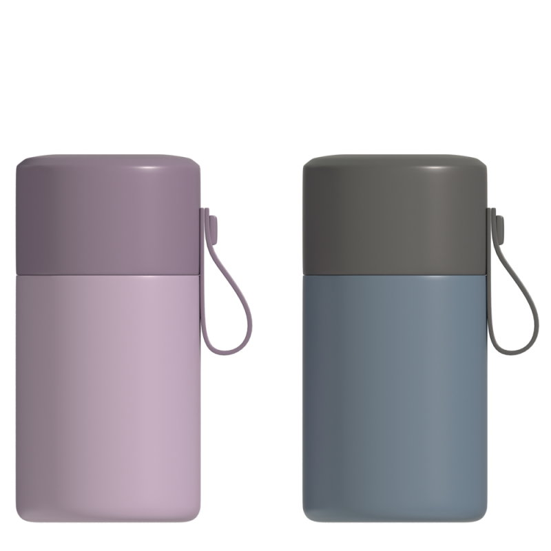 Customized Logo 550ml Thermos Food Jar Double Wall Food Flask Vacuum Lunch Box For Kids With Fork