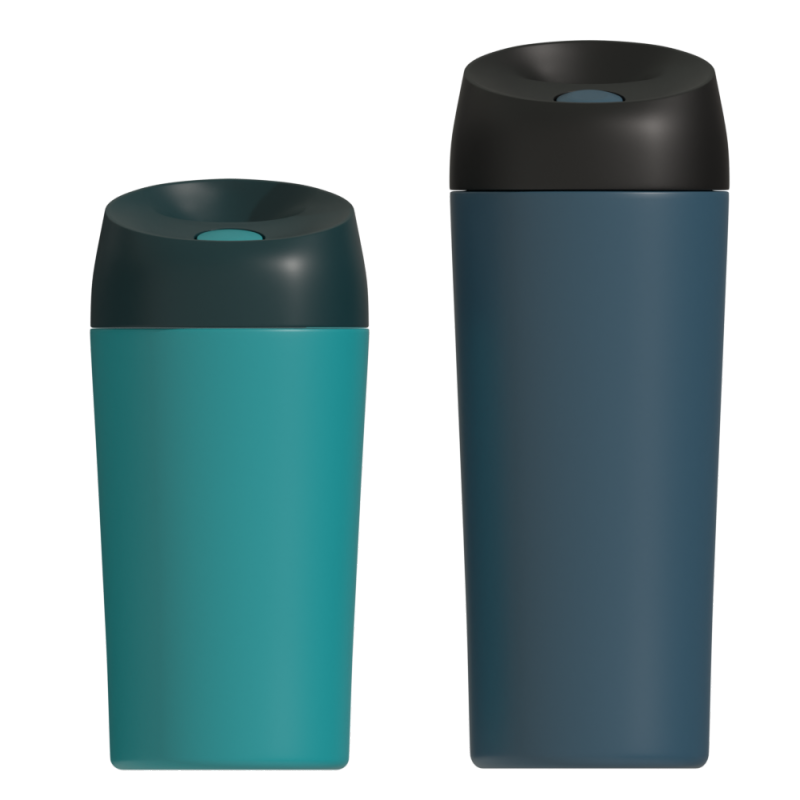 Hot selling custom logo&color 450 ml Vacuum insulated coffee mug thermos silicon sleeve car cup with 360 degree water outlet lid