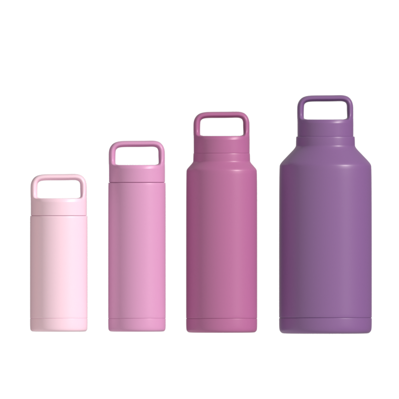 Factory Wholesale Stainless Steel Double Wall Vacuum Flask Insulated Thermos Sport Water Bottle