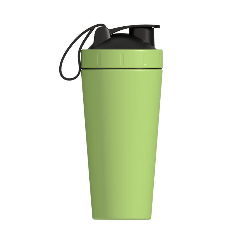 Bpa Free750ml Gym Insulated Double Wall Custom Stainless Steel Protein Shaker  Water Bottle With Shaker Ball And Container