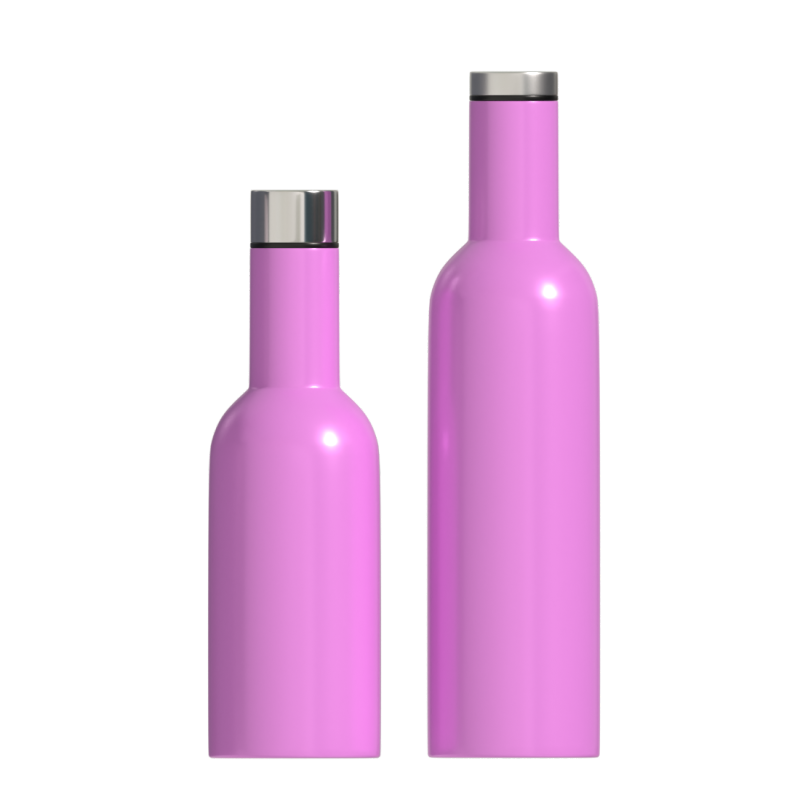 Best Gift 750ml Insulated Stainless Steel Wine Bottle And 12oz Wine Tumbler Sets With Box