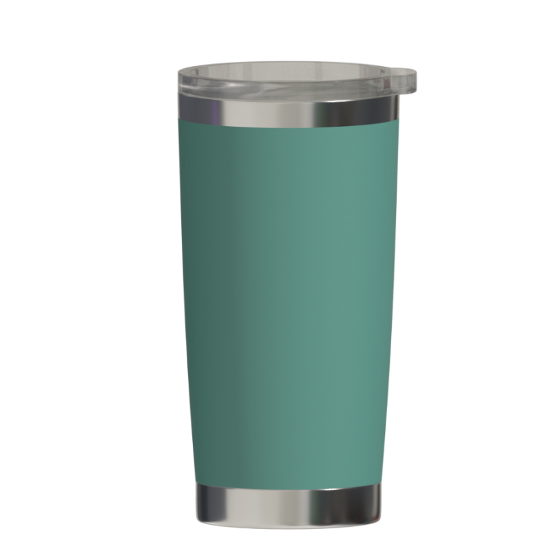 Wholesale High Quality 20oz Auto Mug  Custom Stainless Steel Double Wall Vacuum Insulated Tumbler With Clear Lid