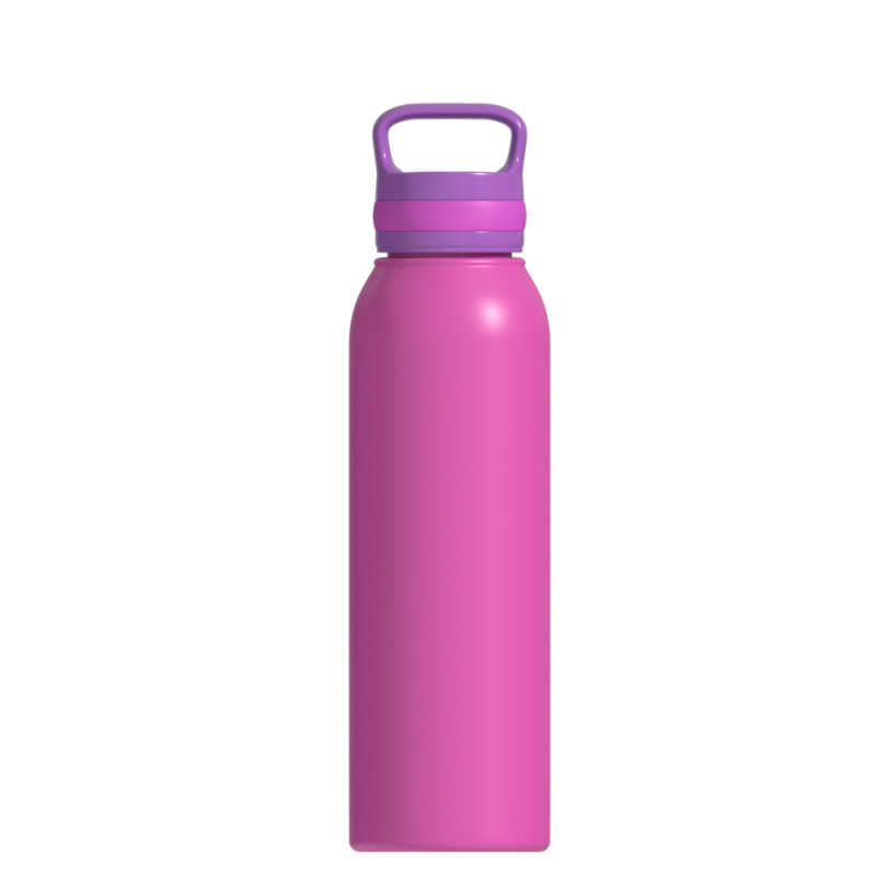 Custom 630ml  Double Wall Insulated Vacuum Stainless Steel Sport Water Bottle