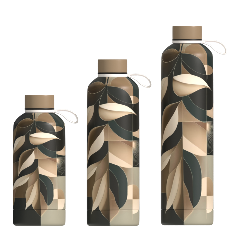 500ml Customized Fitness Portable Large Capacity Vacuum Thermos Insulated Stainless Steel Sports Drink Water Bottle