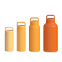 Double Wall Vacuum Thermo Flask 18 36 64 oz Stainless Steel Gas transfer Outdoor Sports Water Bottle